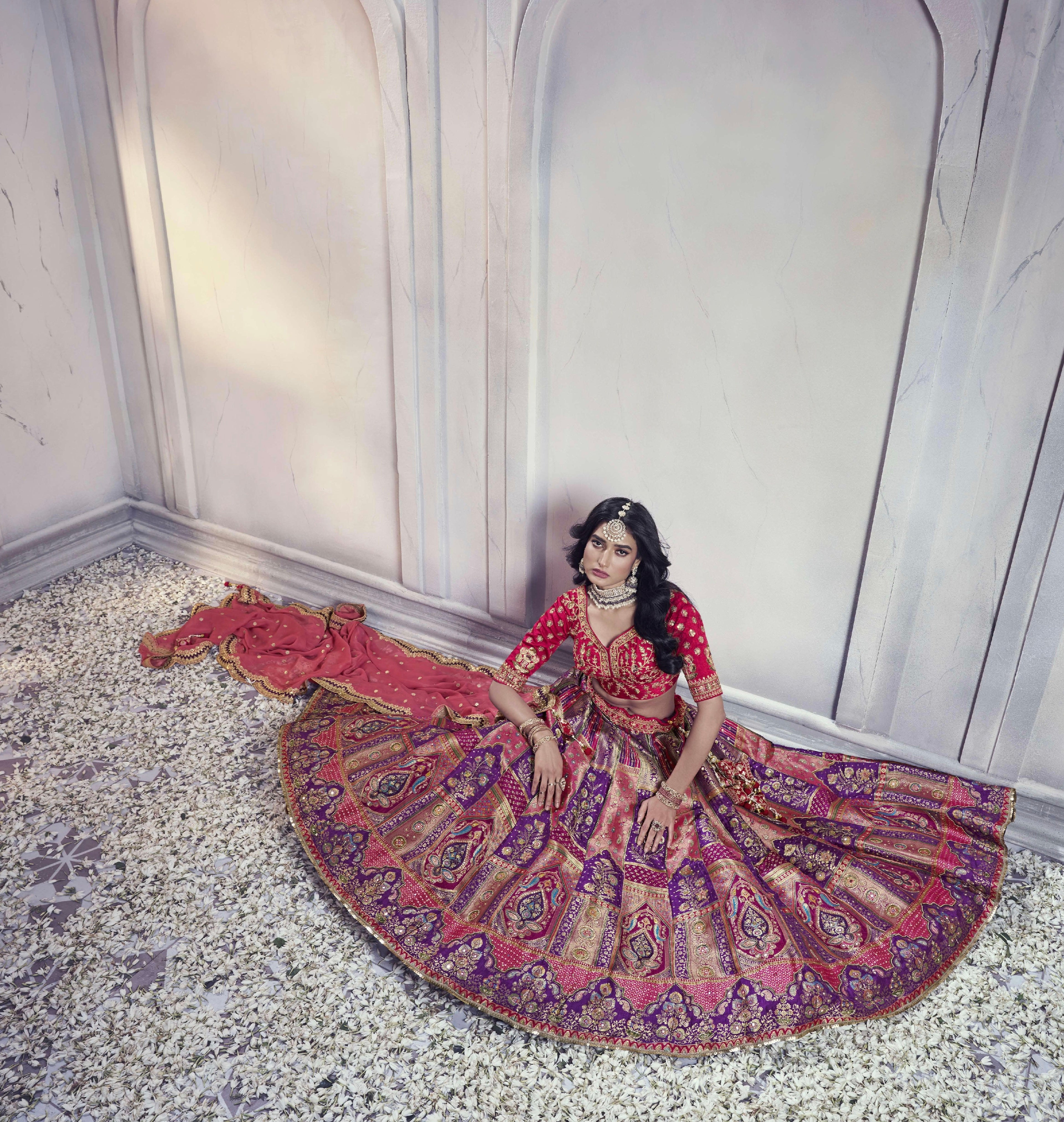 Designer Wedding Wear Latest Bridal Lehenga Choli