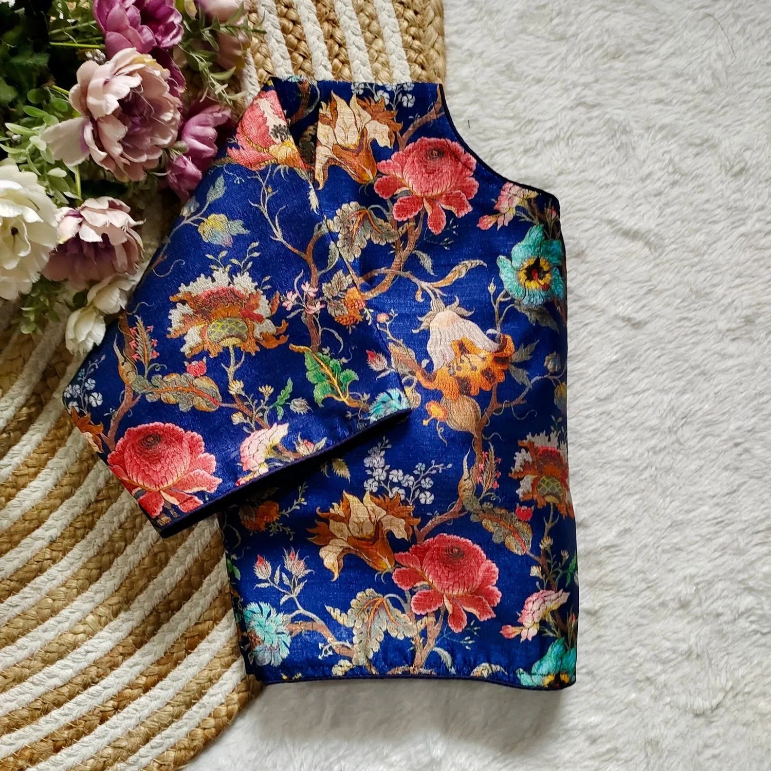 Beautiful Designer Decent Print Blouse - Anant Exports