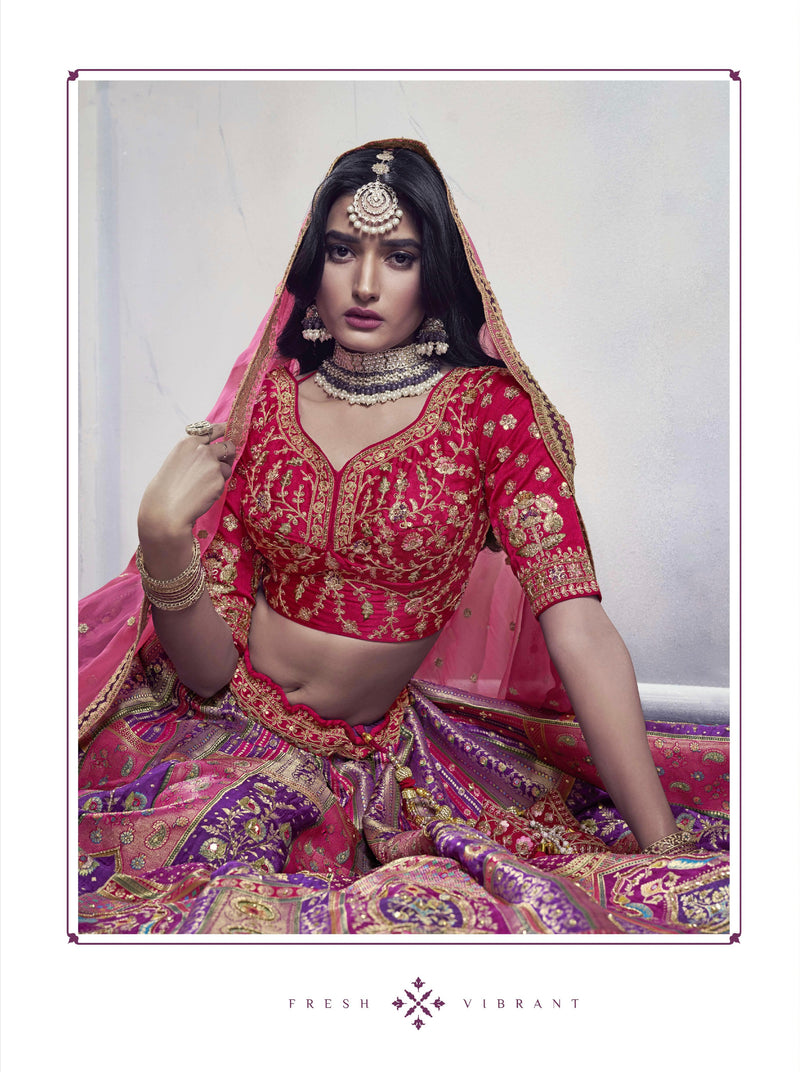 Designer Wedding Wear Latest Bridal Lehenga Choli