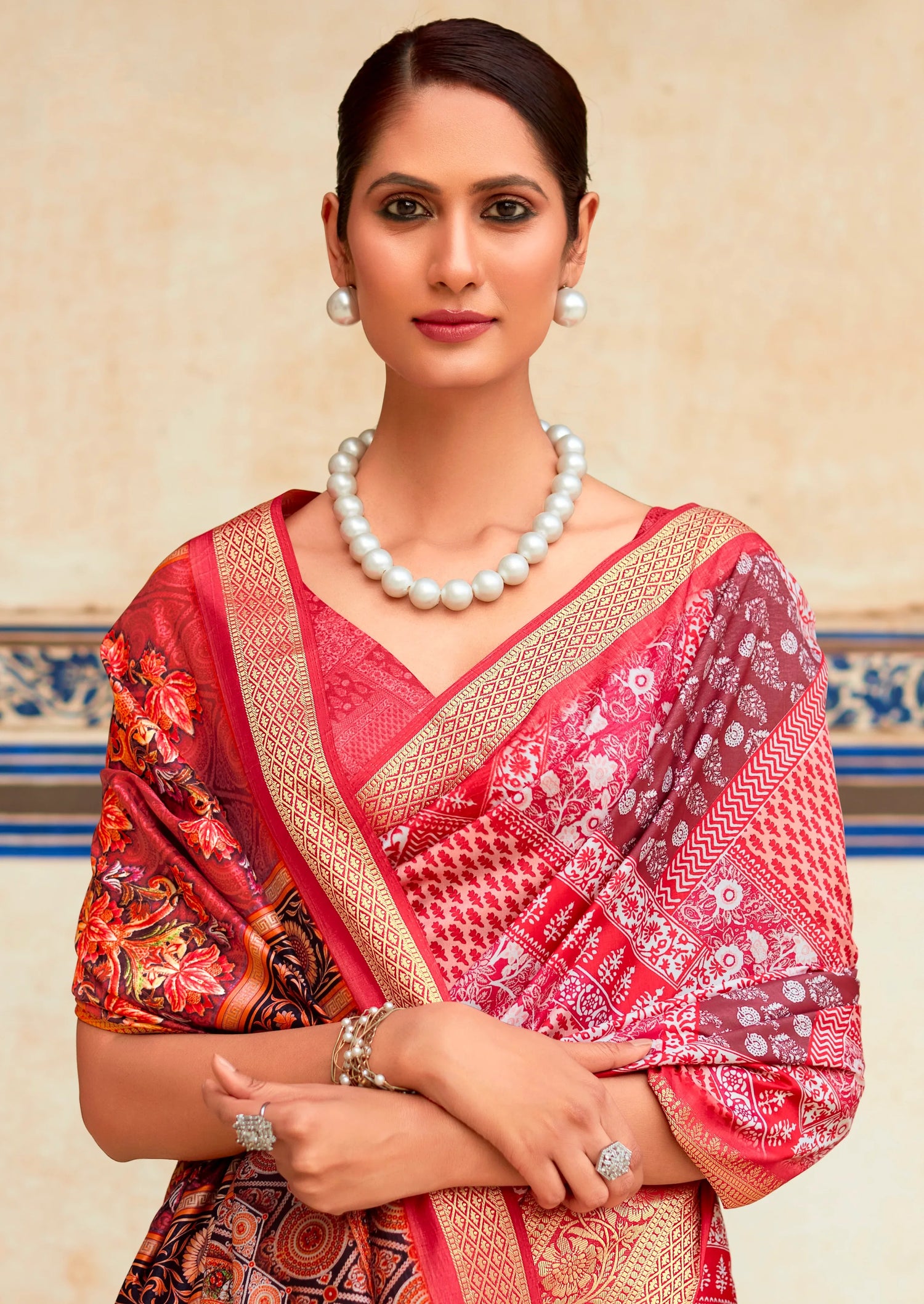 Exclusive Designer Occasion Wear Saree in Premium Dola Viscose