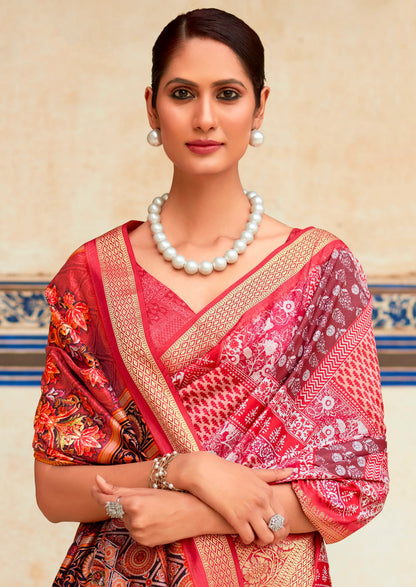 Exclusive Designer Occasion Wear Saree in Premium Dola Viscose