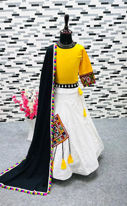 Kids Traditional Navratri Lehenga Choli - Anant Exports