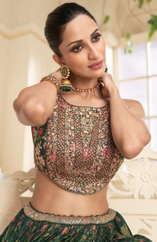 Sayuri Designer Rangoli Georgette Lehenga Choli D.no.5318