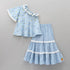Designer Party Wear Kids Crop Top & Plazzo Dress - Anant Exports