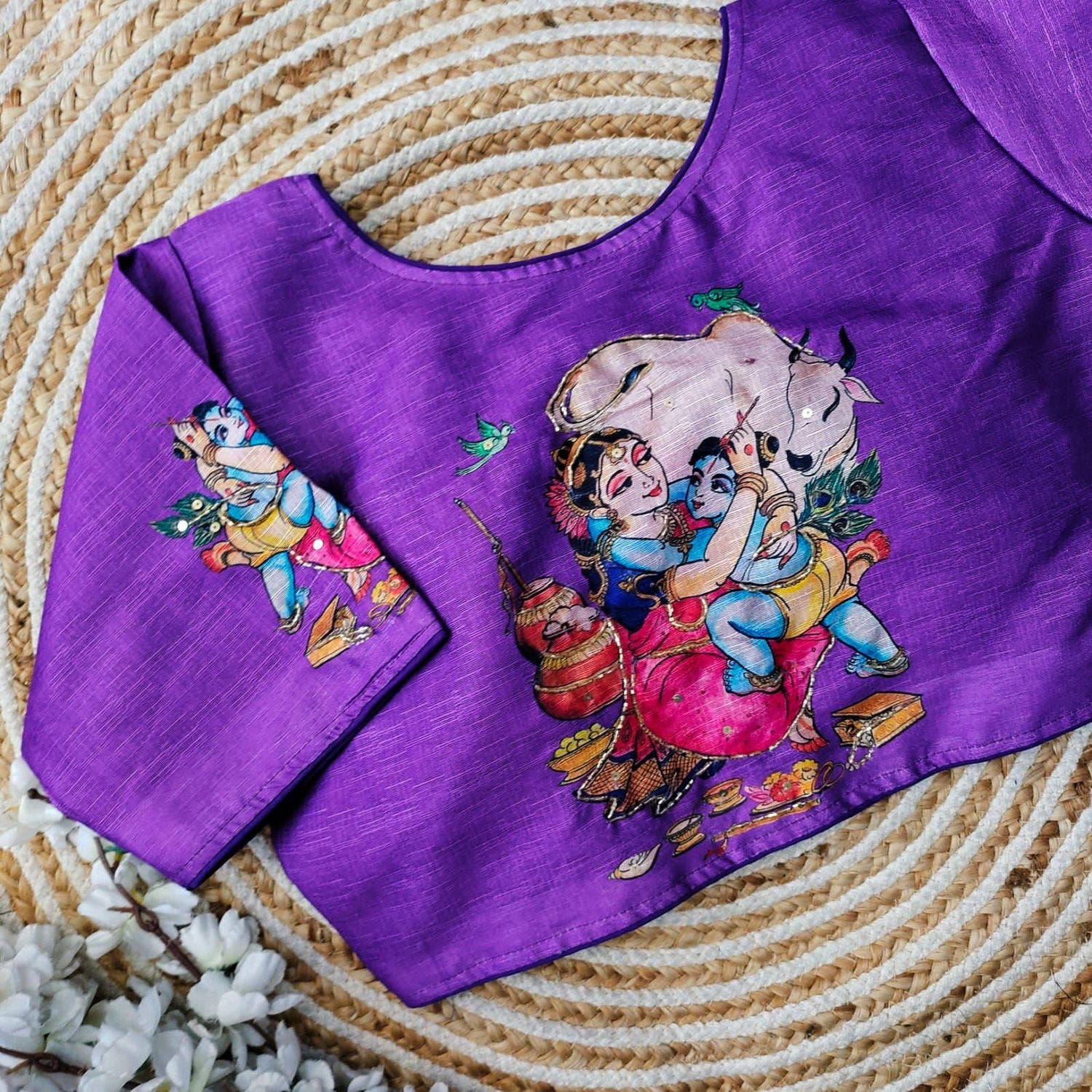 Beautiful Handcrafted all over Blouse - Anant Exports