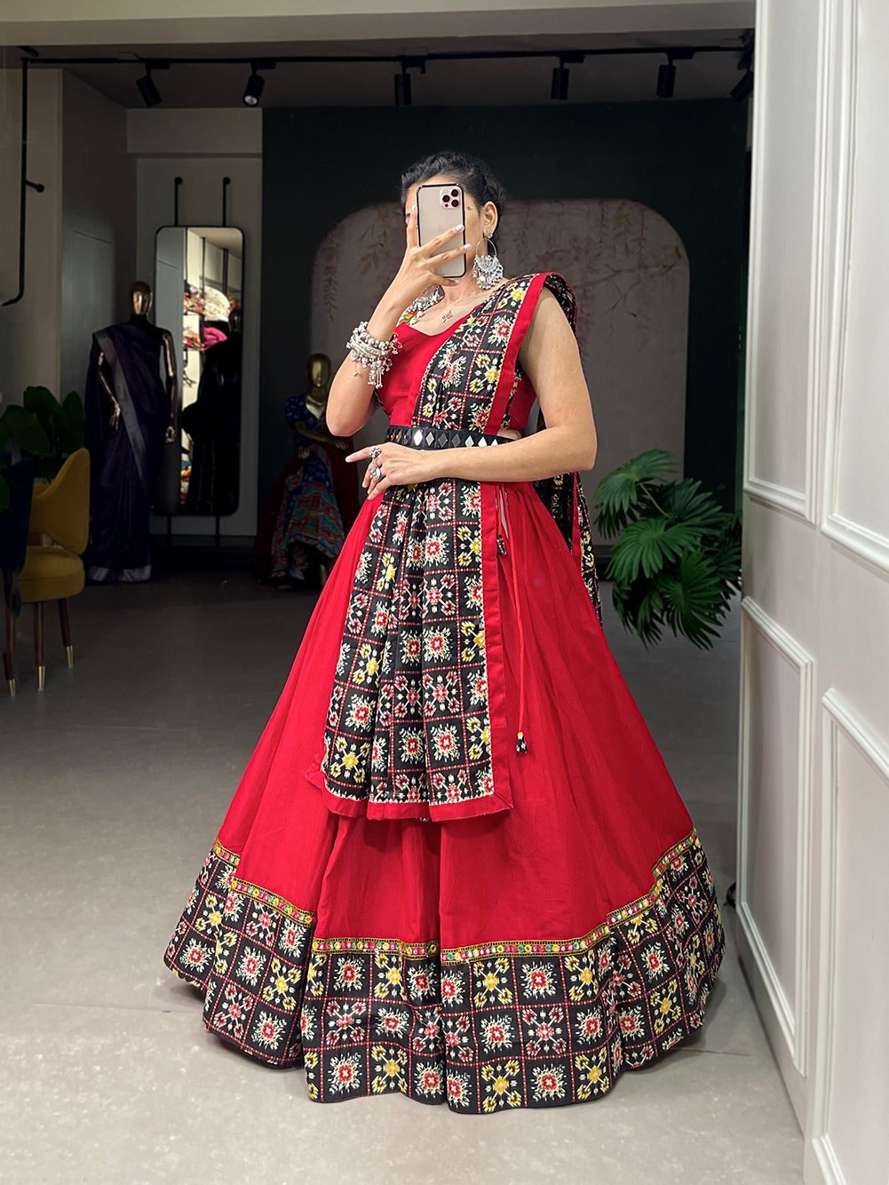 Navratri Special Traditional Lehenga choli Dno 1666
