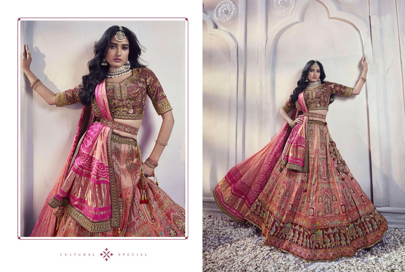 Designer Wedding Wear Latest Bridal Lehenga Choli