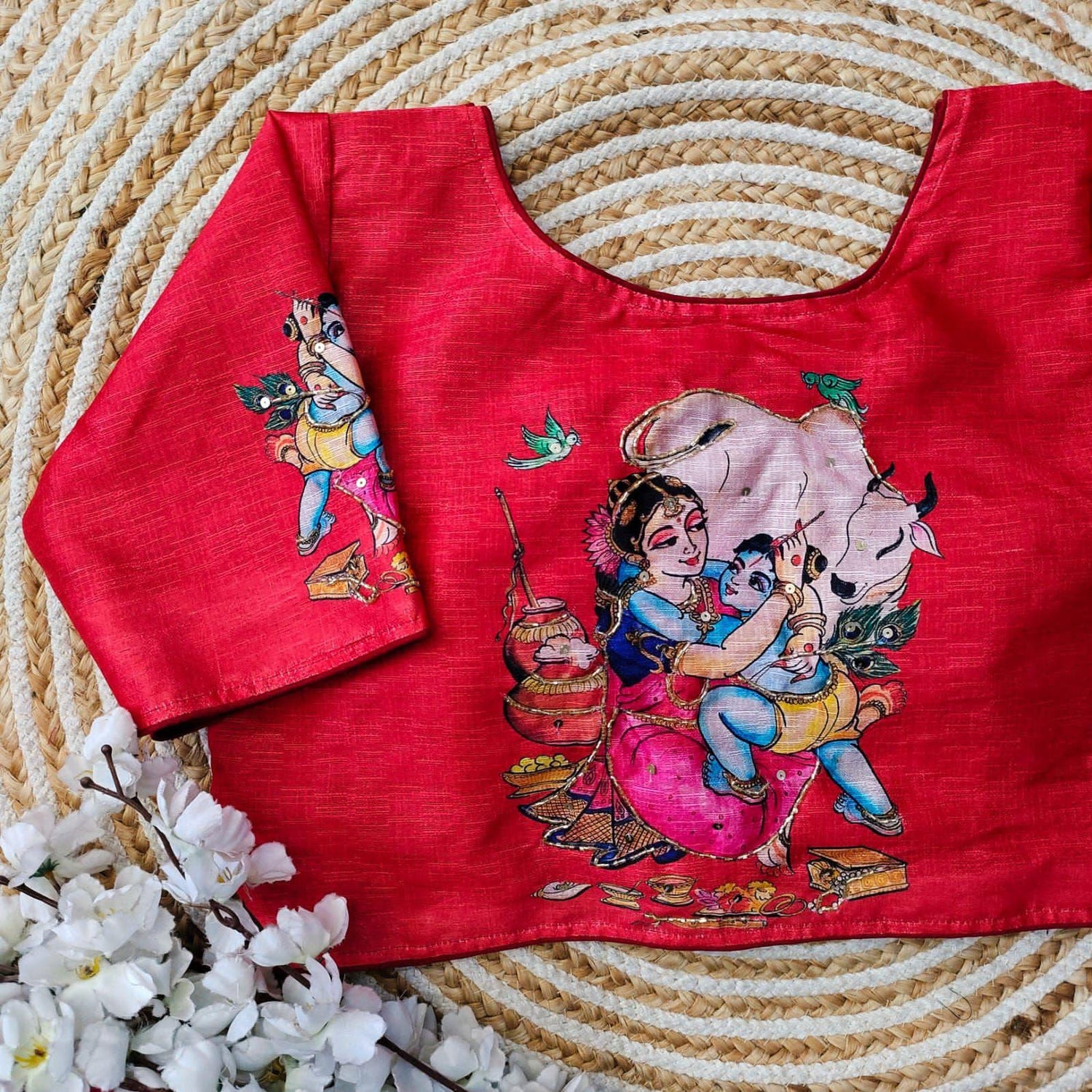 Beautiful Handcrafted all over Blouse - Anant Exports