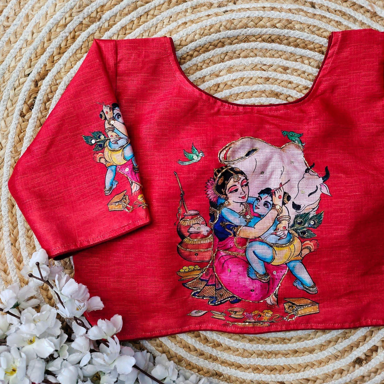 Beautiful Handcrafted all over Blouse - Anant Exports