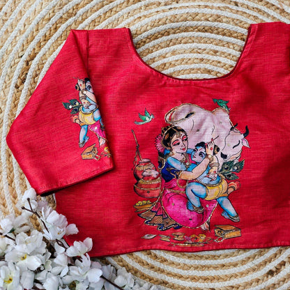 Beautiful Handcrafted all over Blouse - Anant Exports