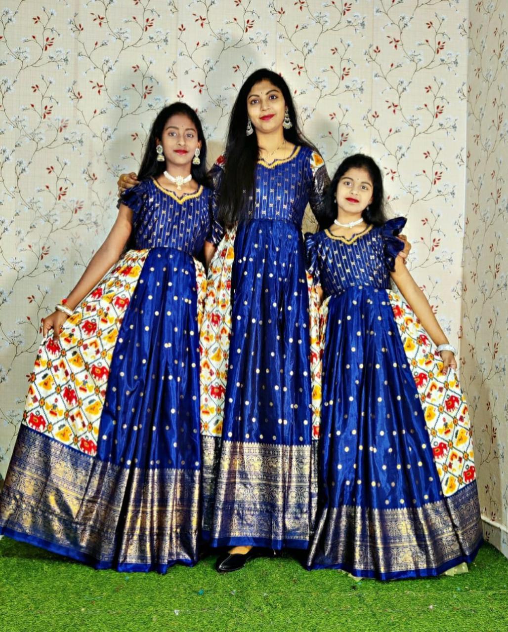 Beautiful Mother Daughter Combo Gwon Collection - Anant Exports