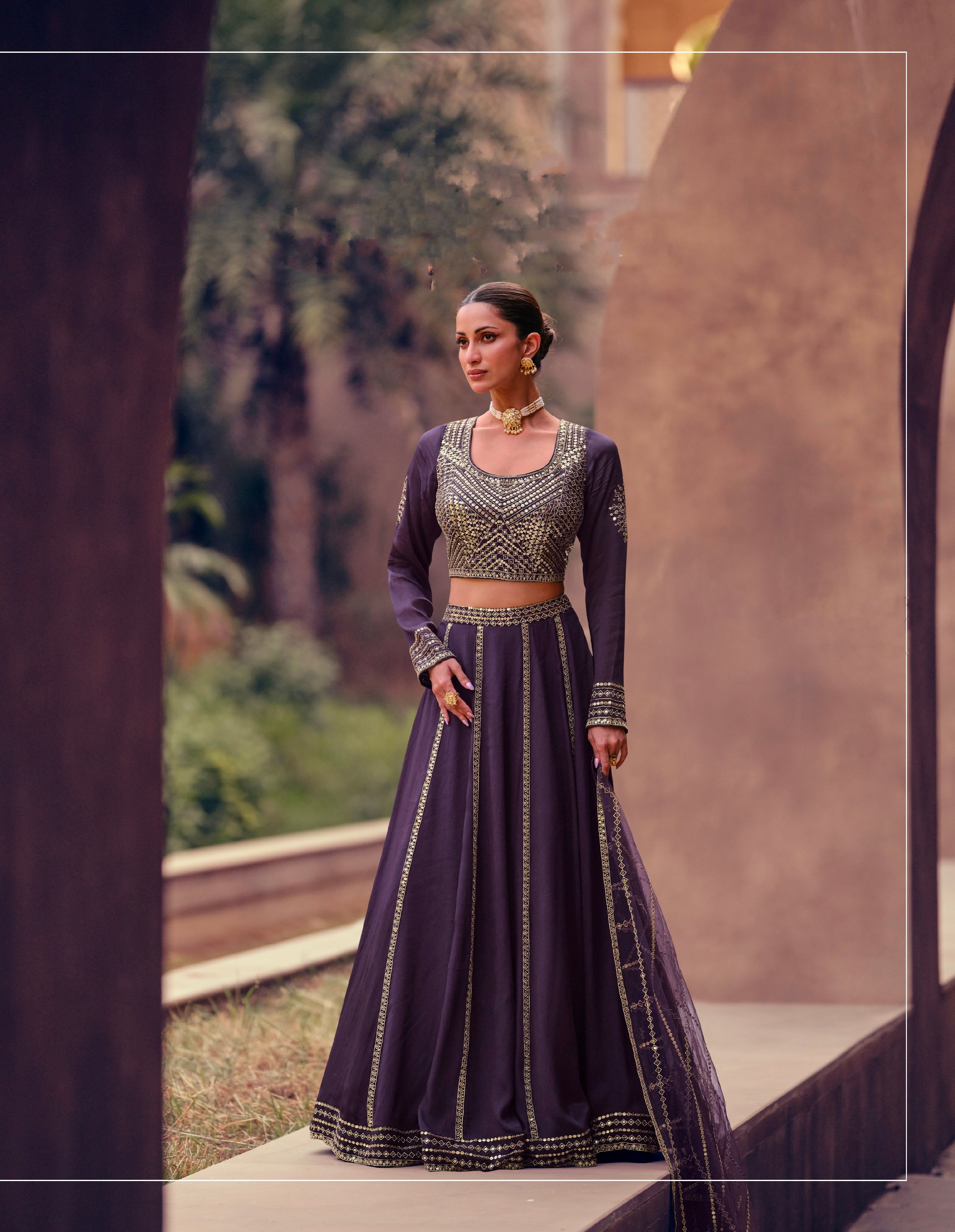 Beautiful Designer Wedding Wear Latest Lehenga Choli