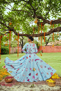 8.5 meter flair Navratri lehenga