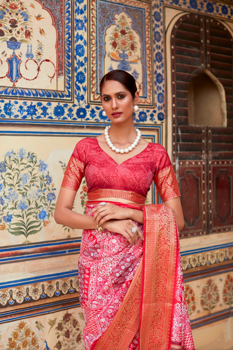 Exclusive Designer Occasion Wear Saree in Premium Dola Viscose