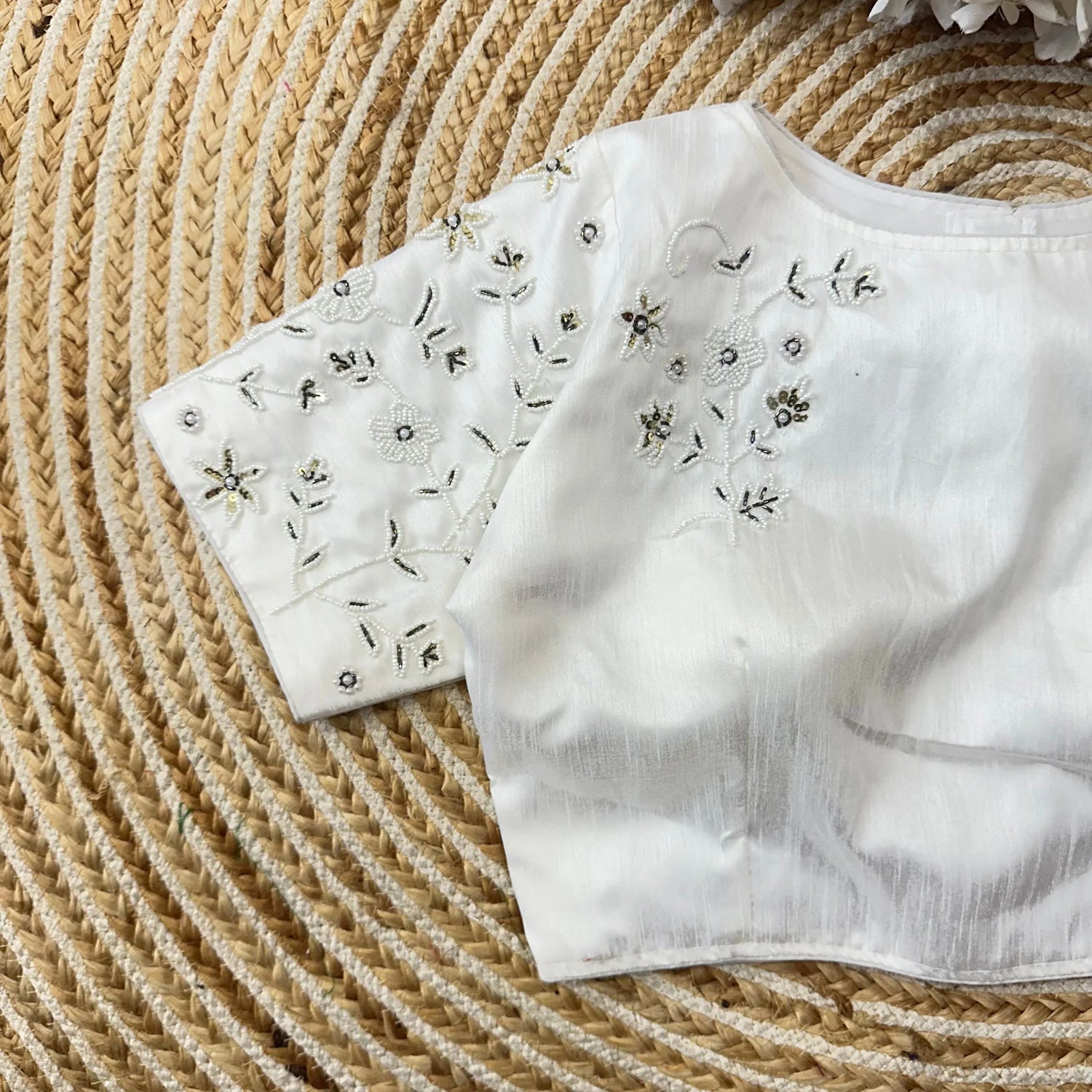 Beautiful Handcrafted all over Blouse - Anant Exports