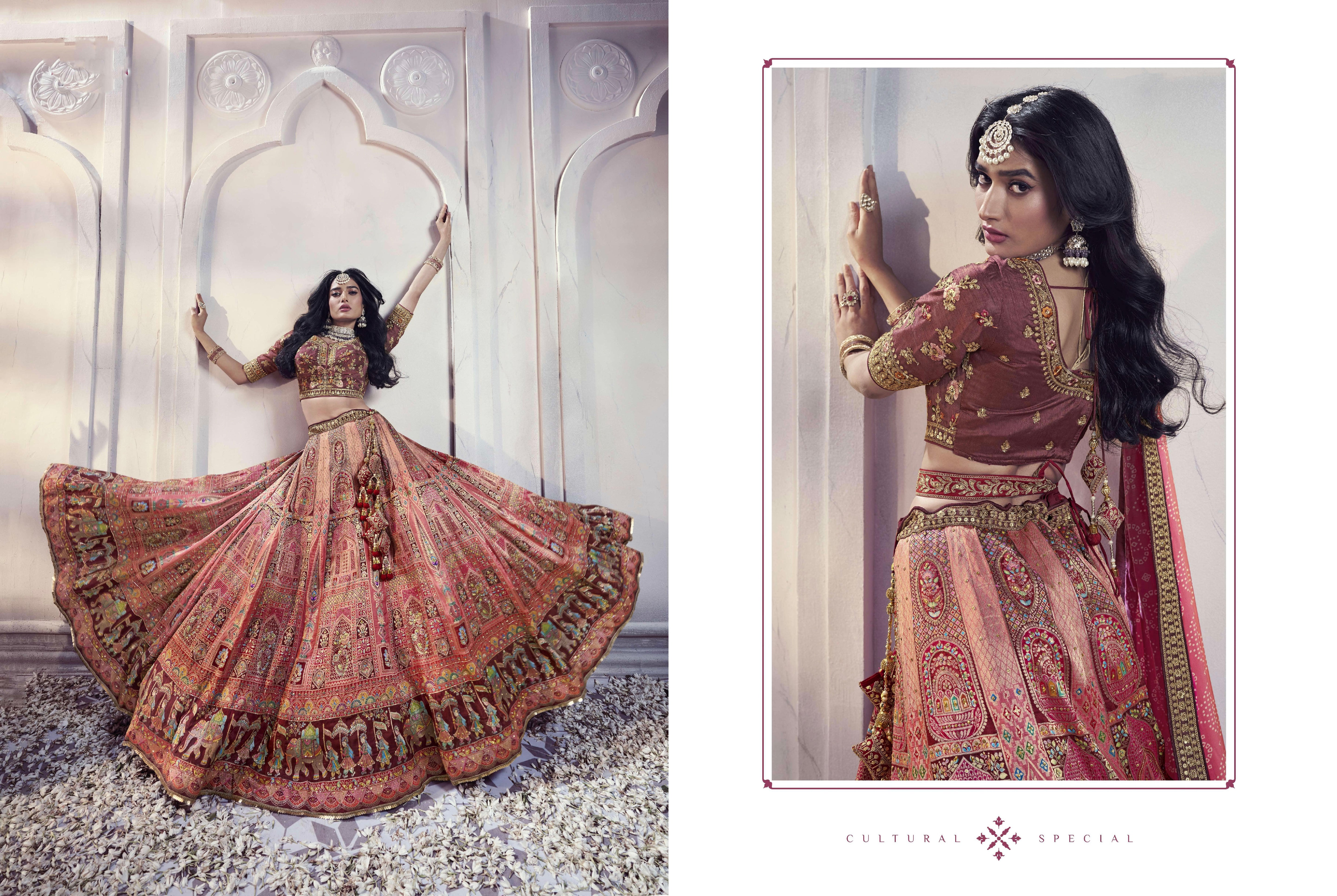 Designer Wedding Wear Latest Bridal Lehenga Choli