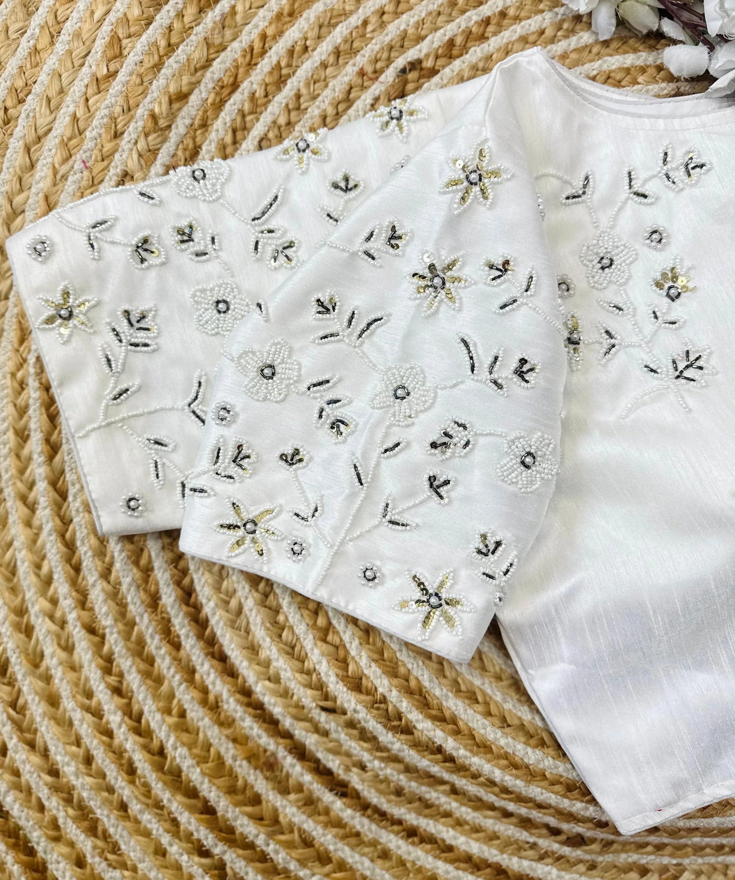 Beautiful Handcrafted all over Blouse - Anant Exports