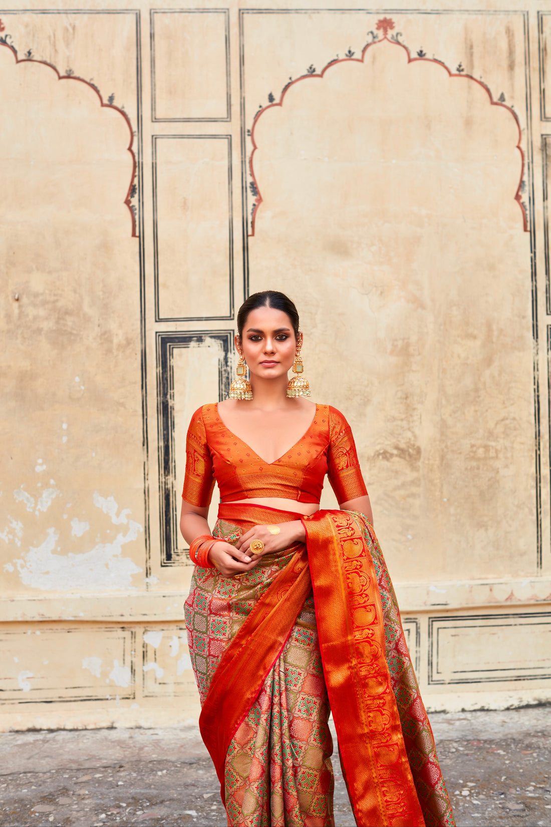 Beautiful Designer Occasion Wear Pure Pattu Silk With Full Zari Weaving Saree