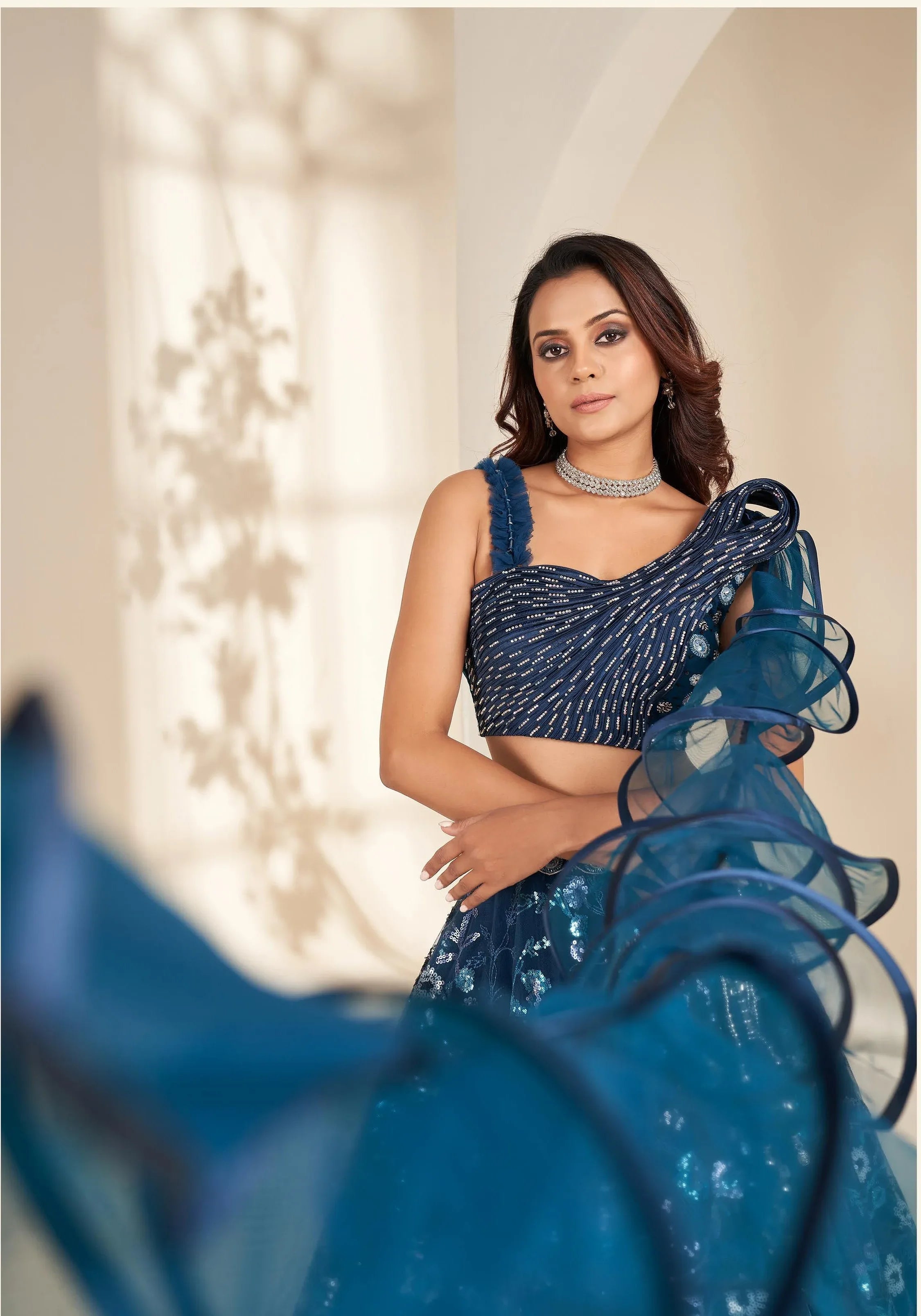 Beautiful Designer Occasion Wear Latest Handwork Lehenga Choli