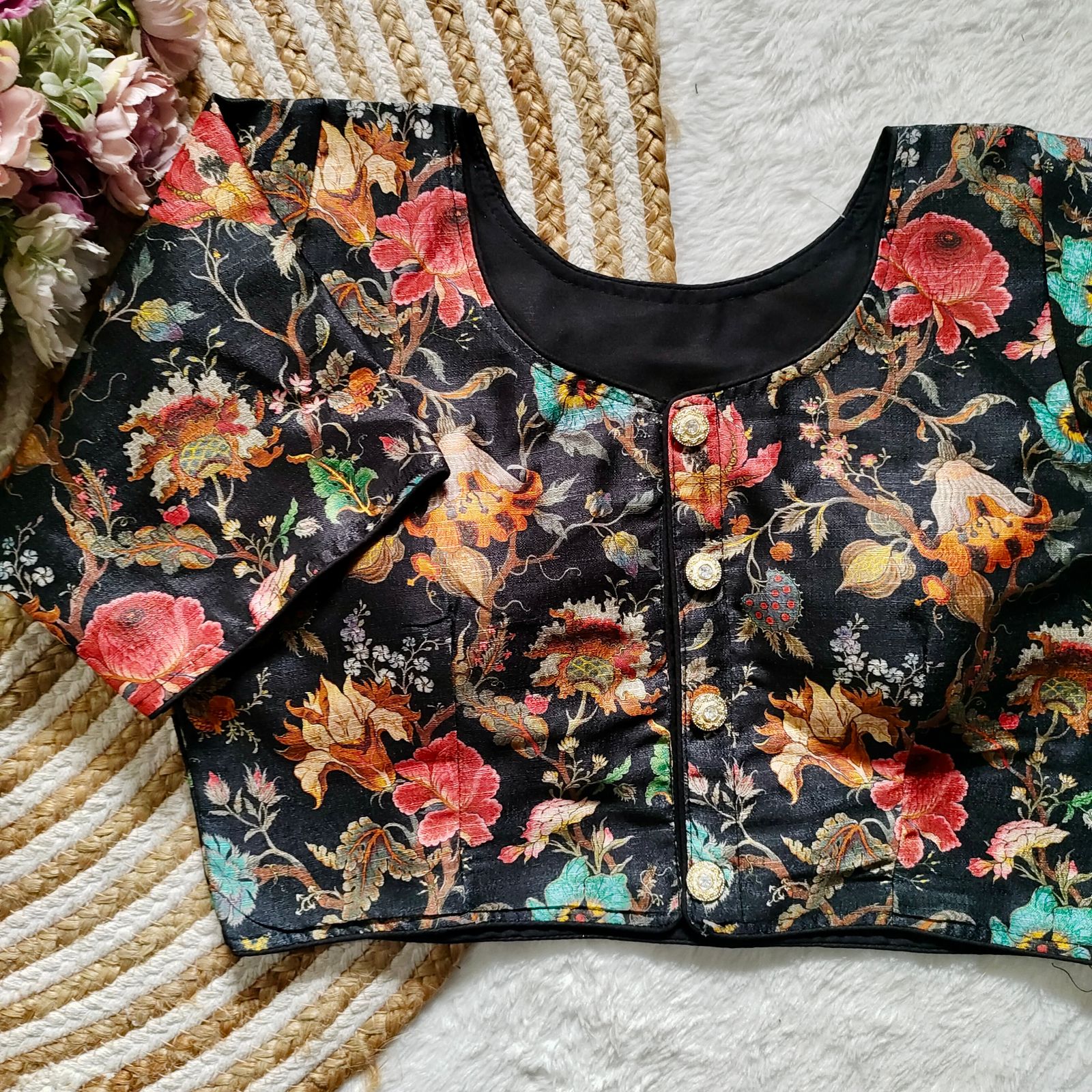 Beautiful Designer Decent Print Blouse