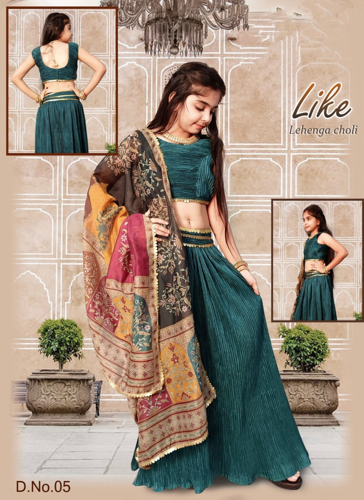 Beautiful Designer Kid's Lehenga Choli