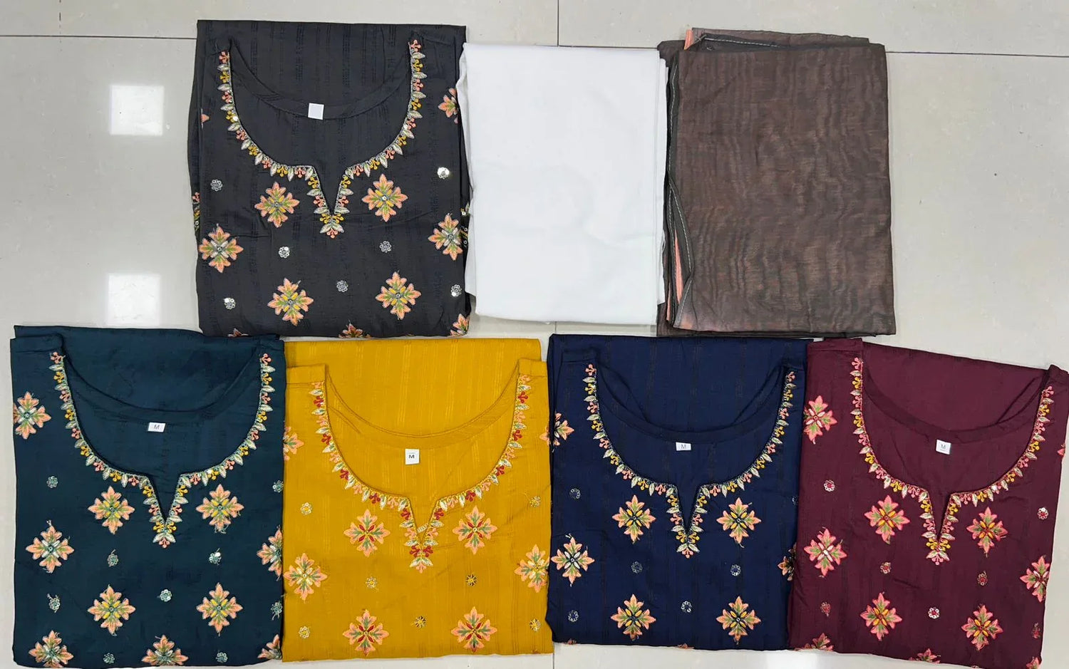 Festival Couple combo of Kurta with Pajama &amp; Kurti with Pants &amp; Dupatta Couple Goal X - Anant Exports