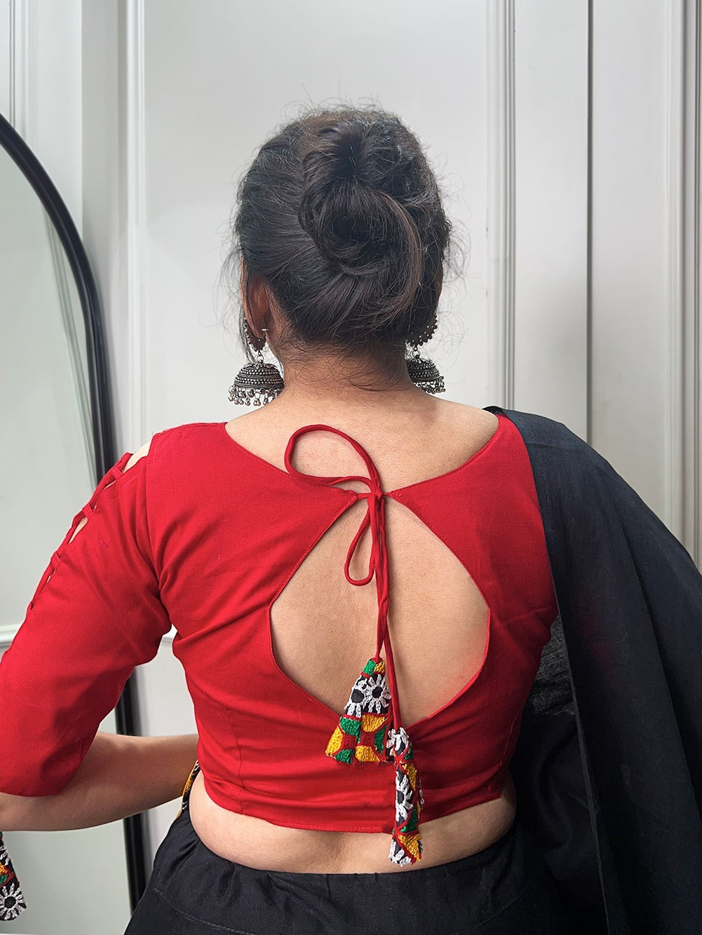 Navratri Special Traditional Bandhej Lehenga choli Dno 1657