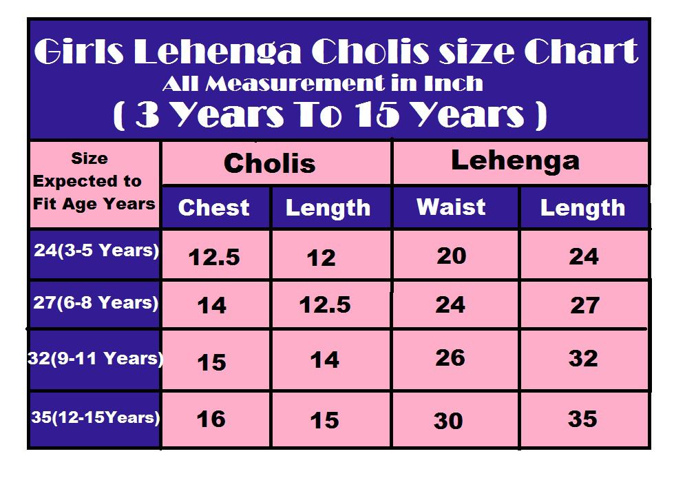 Kids Traditional Navratri Lehenga Choli