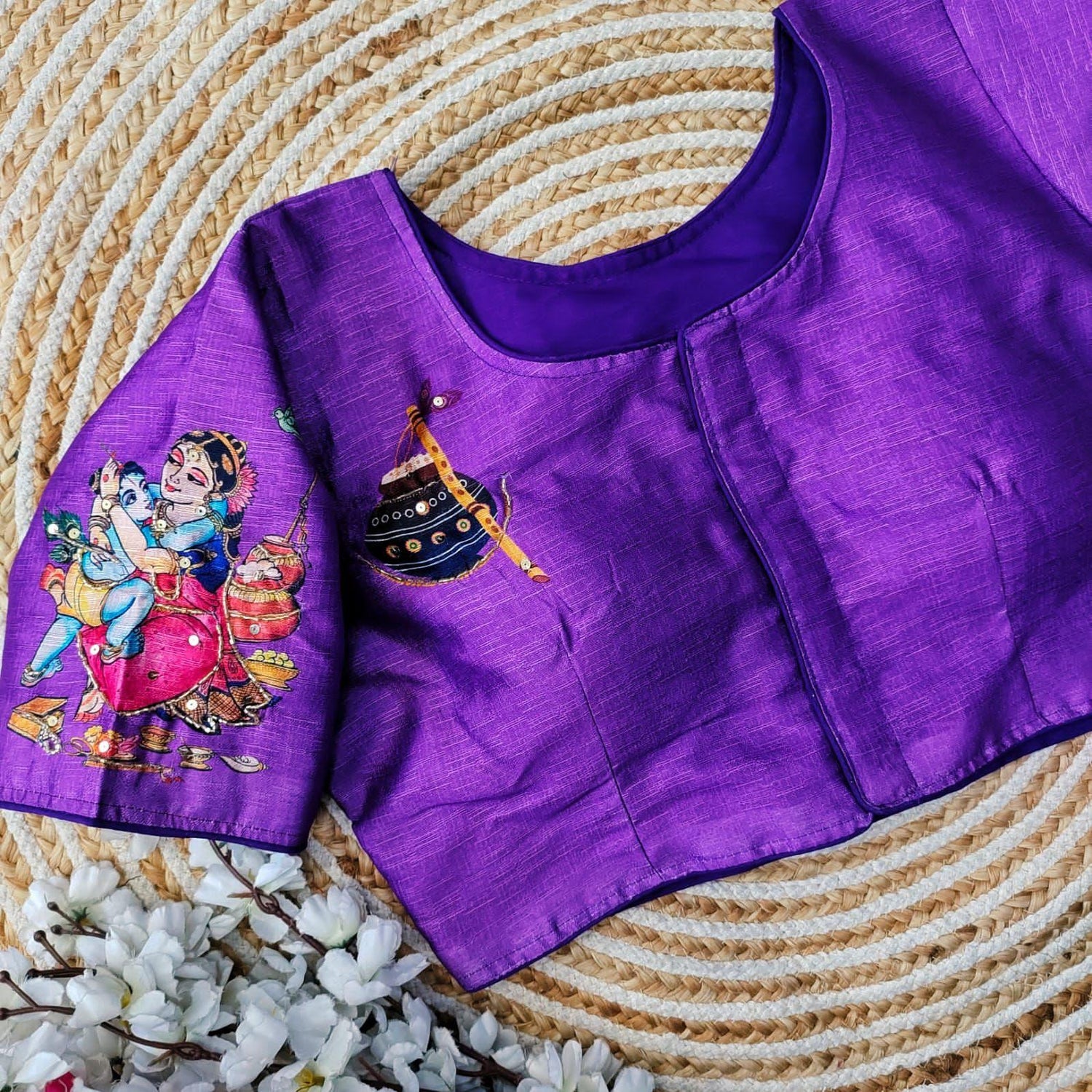 Beautiful Handcrafted all over Blouse - Anant Exports