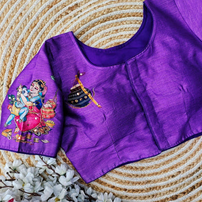 Beautiful Handcrafted all over Blouse - Anant Exports