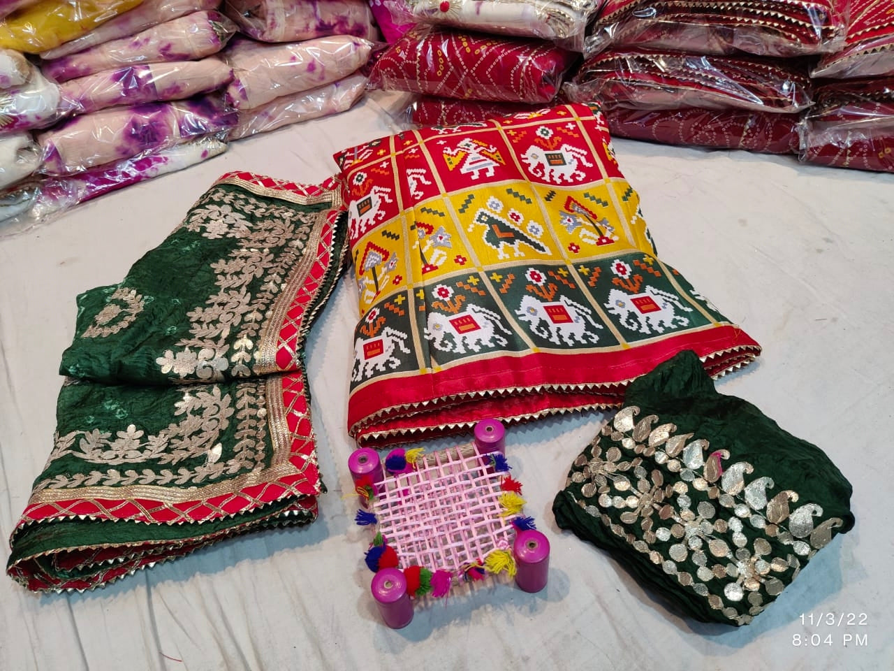 Rajsthani Traditional Patola Print Lehenga Choli