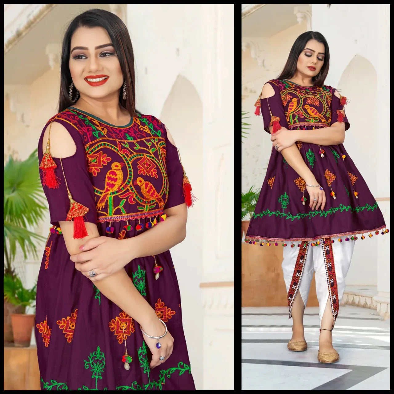 Beautiful Traditional Garba khediya Dress - Anant Exports