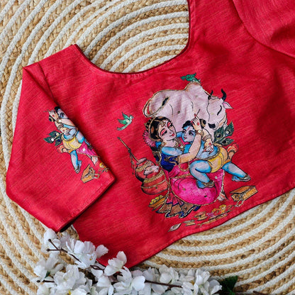 Beautiful Handcrafted all over Blouse - Anant Exports