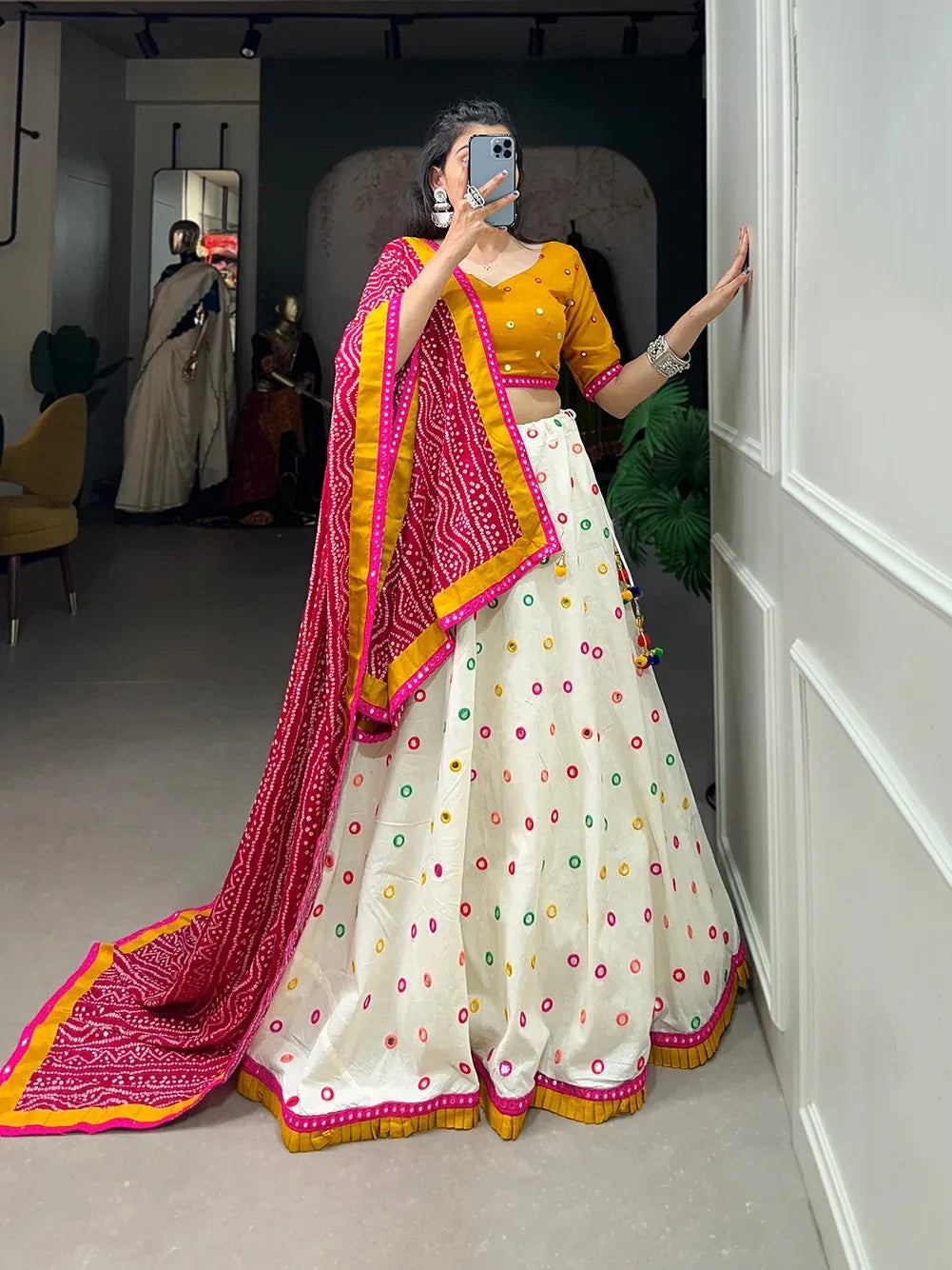 Navratri Special Traditional Looks For Lehenga choli Dno 1620 - Anant Exports