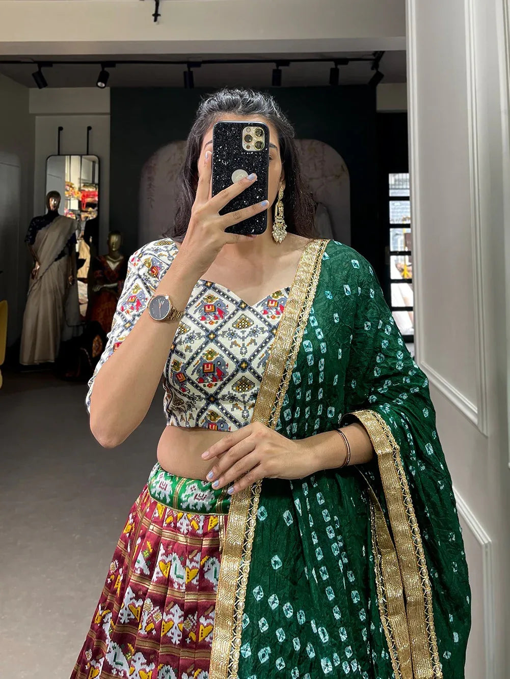 Navratri Special Traditional Looks For Lehenga choli Dno 2007 - Anant Exports