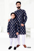 Party Wear Father and Son Combo Kurta Pyjama - Anant Exports