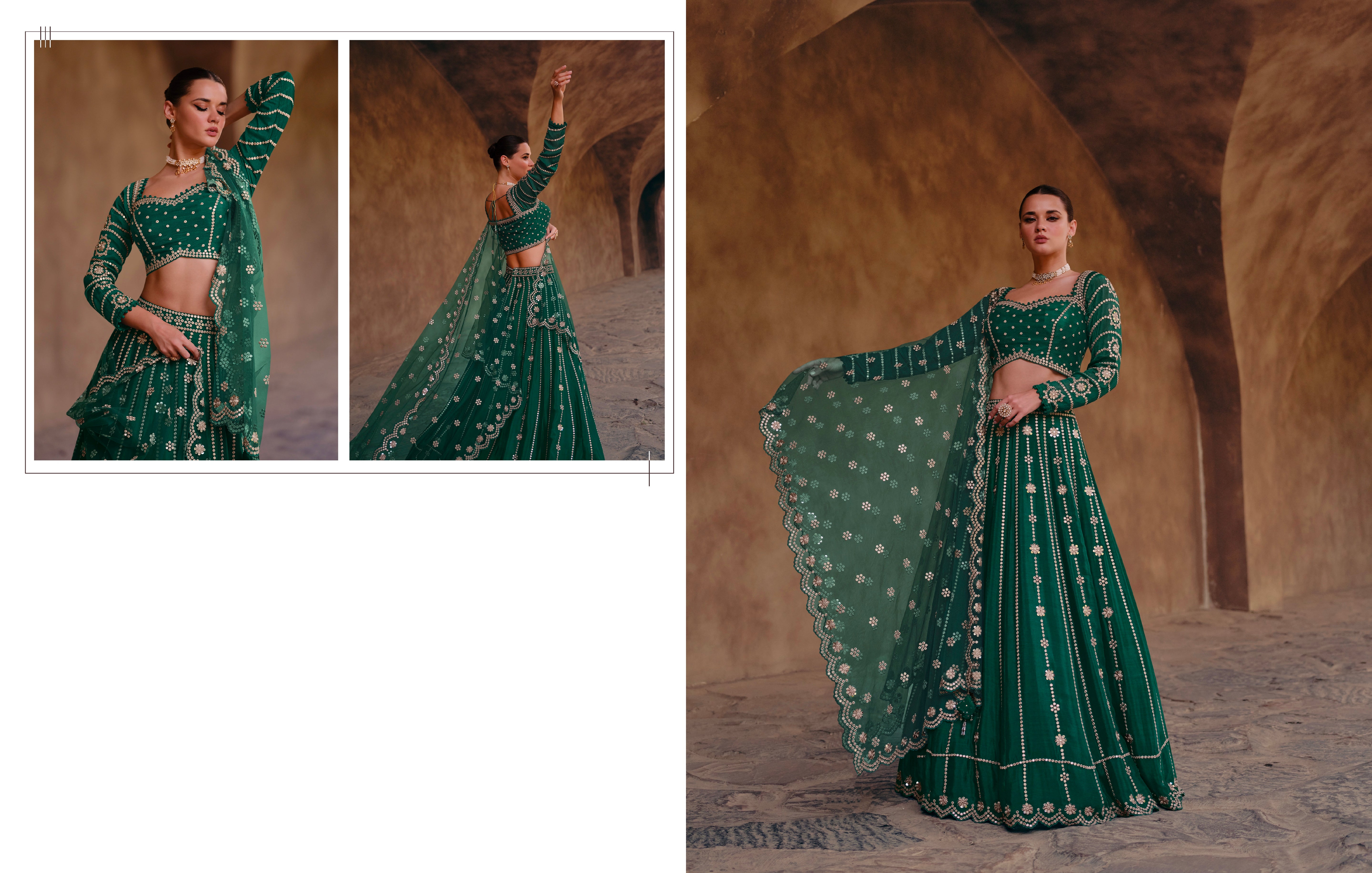 Beautiful Designer Wedding Wear Latest Lehenga Choli