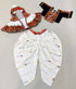 Kids Traditional Classy Dhoti, Kedia Blouse and Kedia with Cap Navratri Dress - Anant Exports