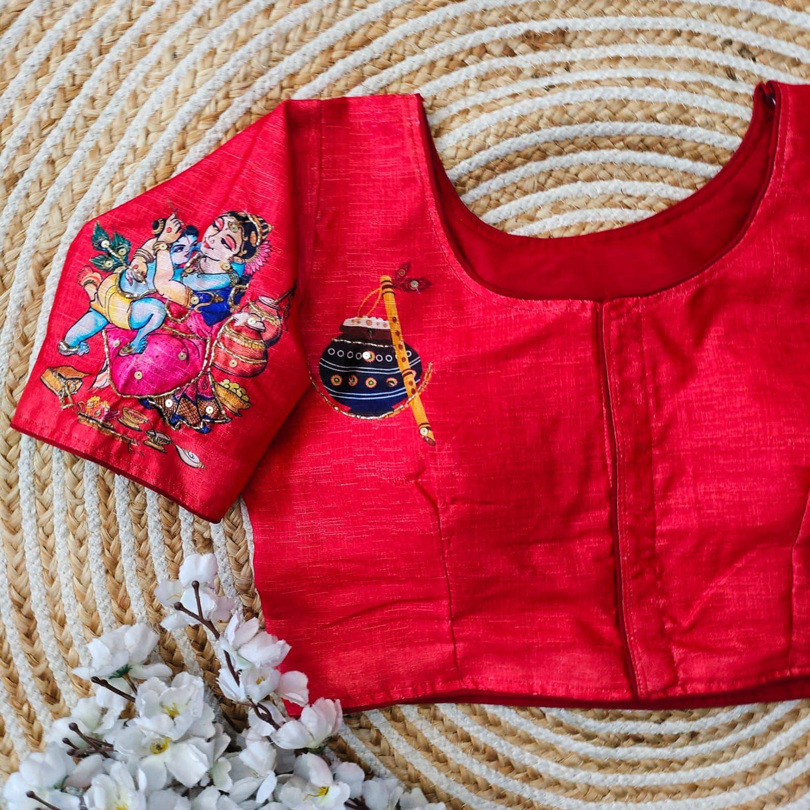 Beautiful Handcrafted all over Blouse - Anant Exports