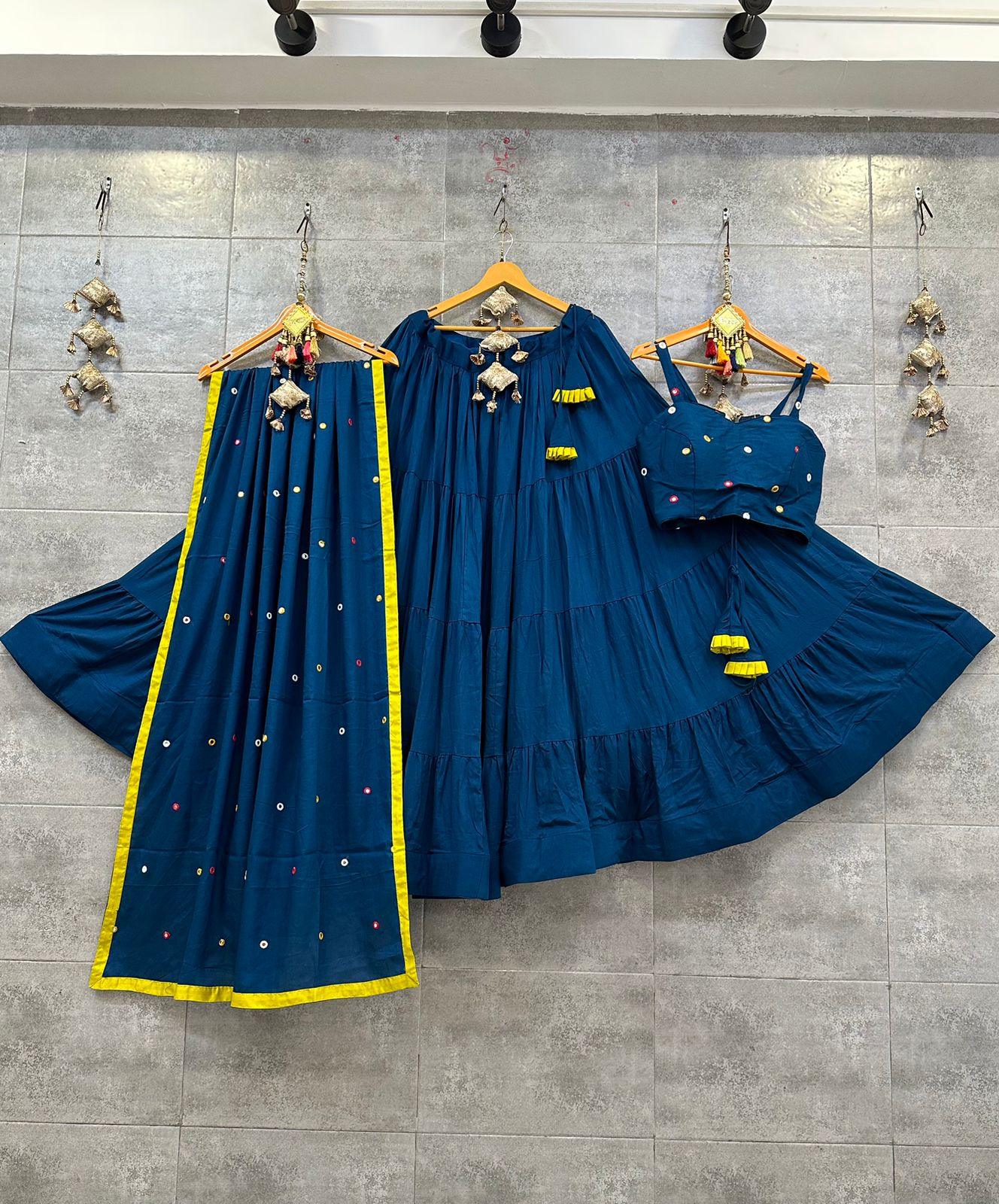 Party Wear Cotton chaniya Choli - Anant Exports
