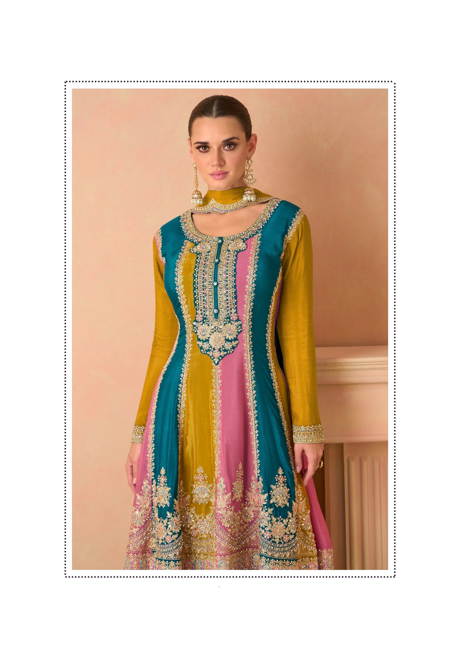 Beautiful Designer Occasion Wear Premium Punjabi Style Salwar Suit
