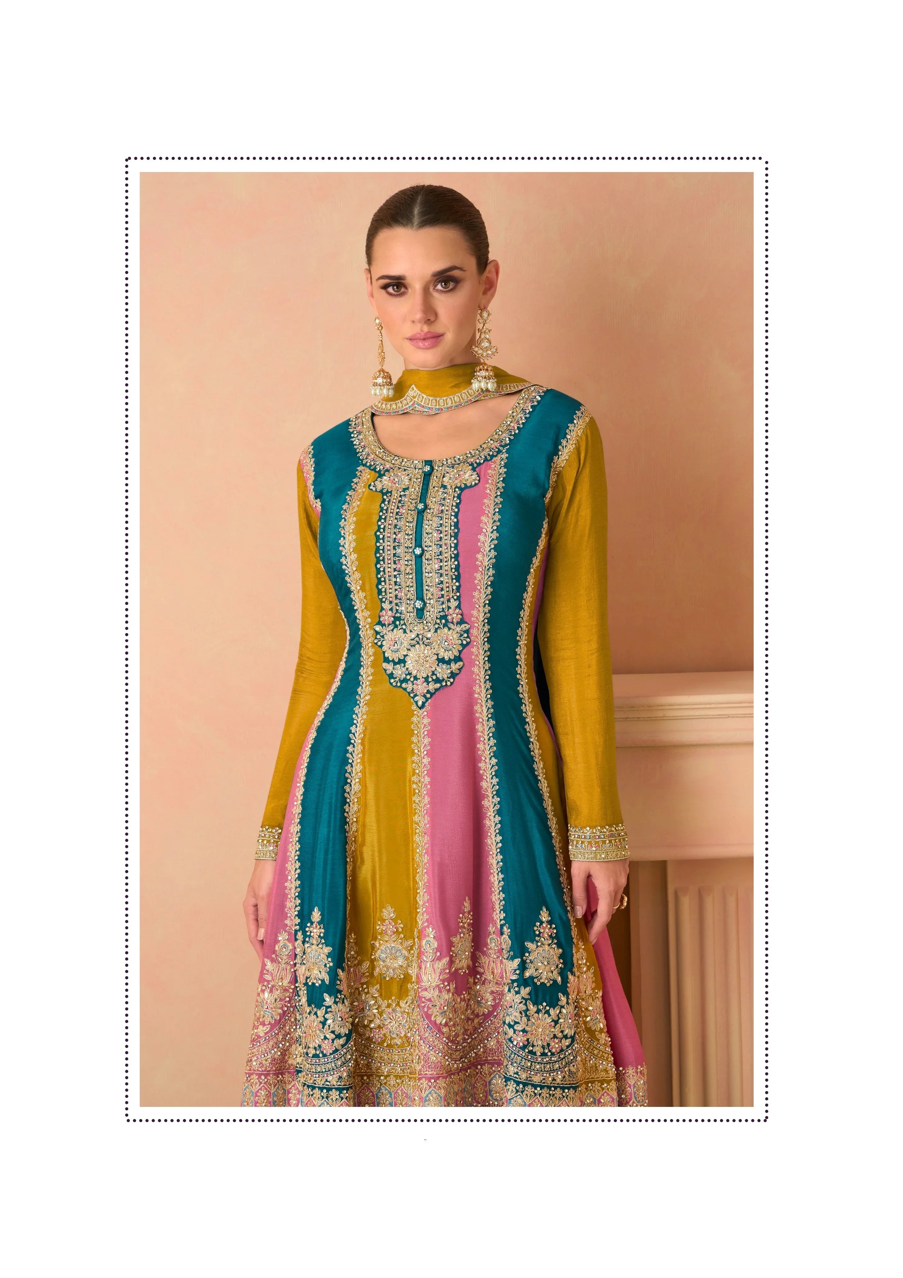 Beautiful Designer Occasion Wear Premium Punjabi Style Salwar Suit