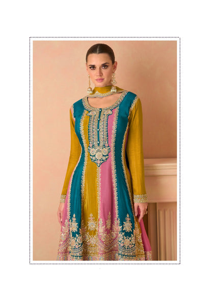 Beautiful Designer Occasion Wear Premium Punjabi Style Salwar Suit