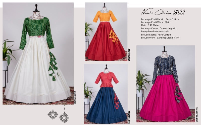 Trending Navaratri Lehenga Choli Collection dno 1626