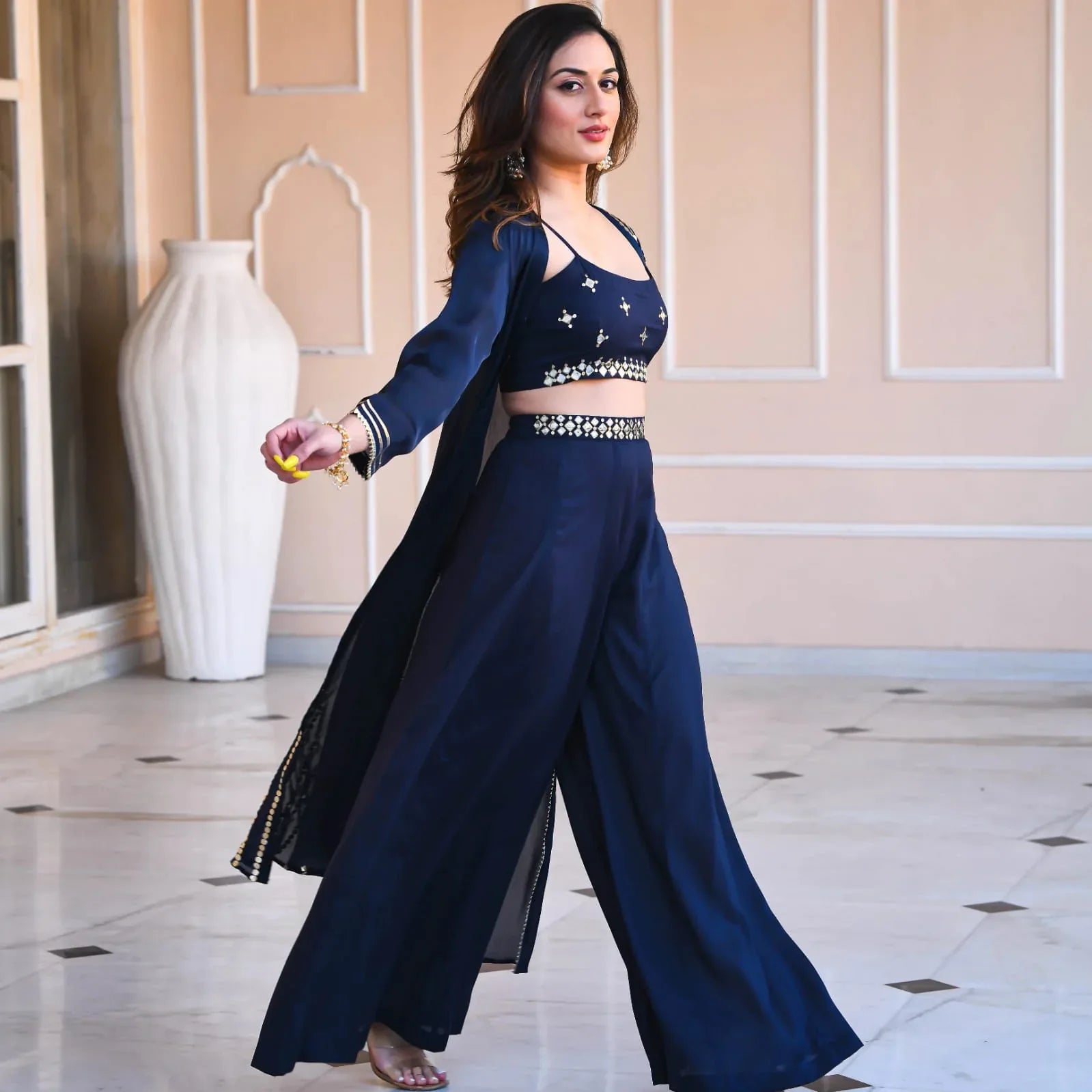 Designer Ethnic Wear Sharara Suit