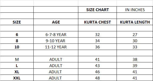 Party Wear Father and Son Combo Kurta Pyjama - Anant Exports