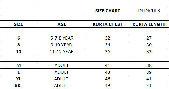 Party Wear Father and Son Combo Kurta Pyjama