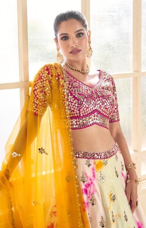Sayuri Designer Rangoli Georgette Lehenga Choli D.no.5317