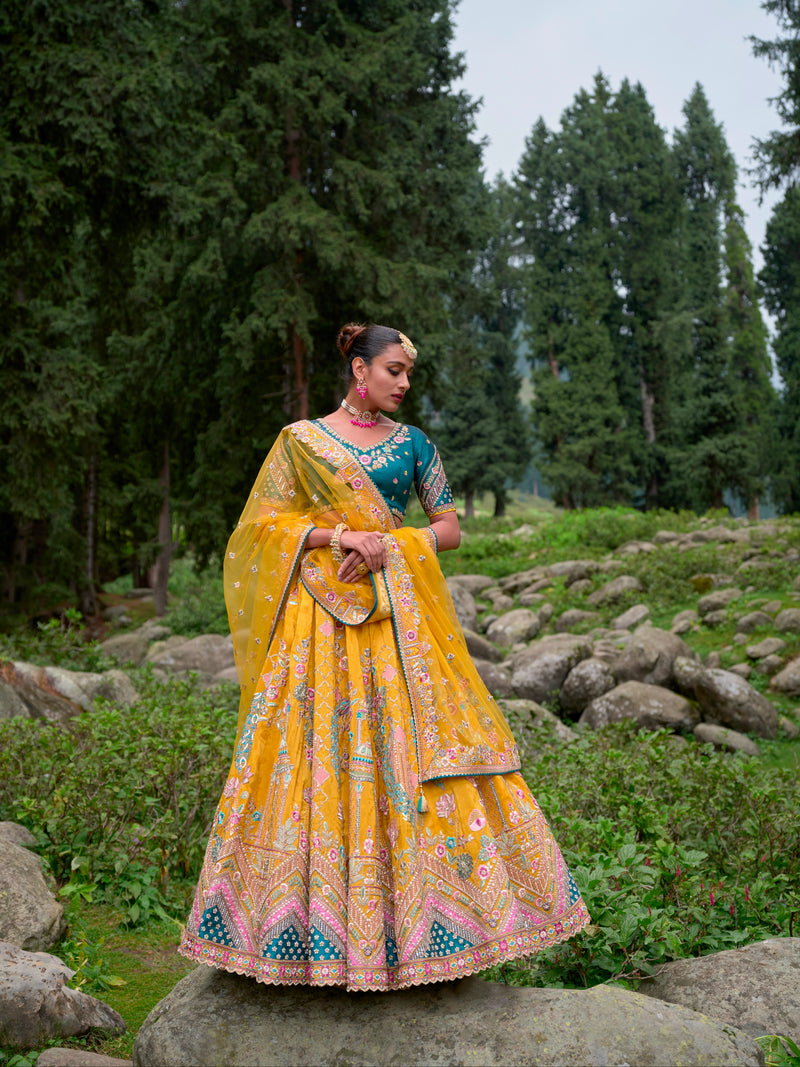 indo western lehenga choli