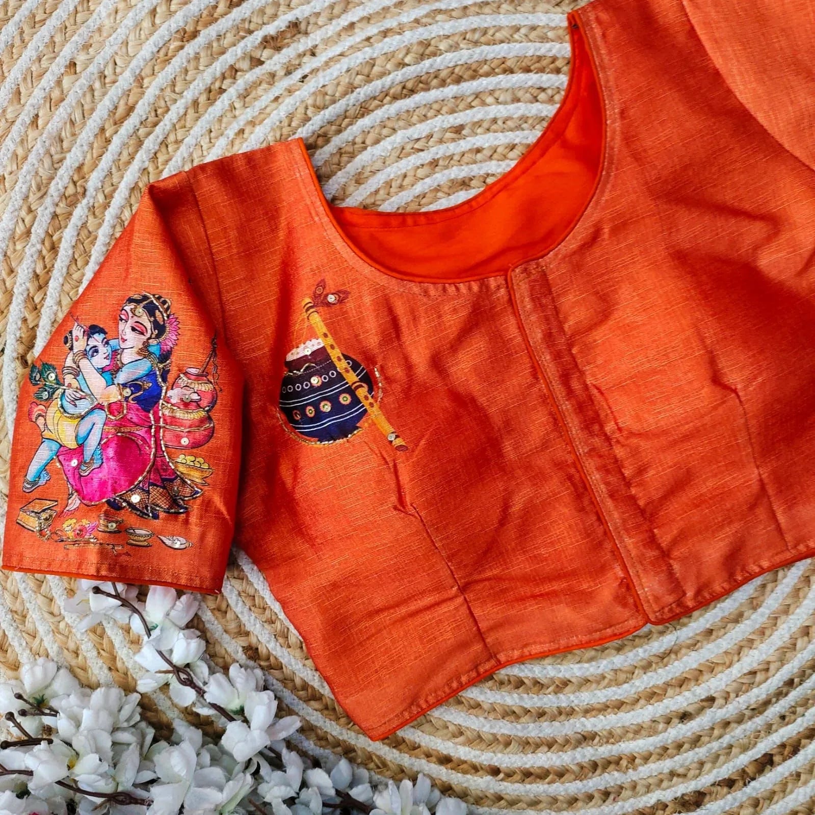 Beautiful Handcrafted all over Blouse - Anant Exports